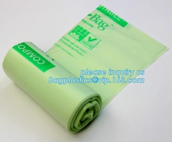 eco friendly wholesale cornstarch custom color printed 100% biodegradable