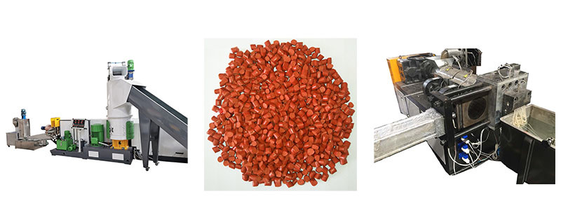 60kg/H 80kg/H Plastic Granules Machine PVC Recycle Waste Plastic Granulator Extrusion OEM