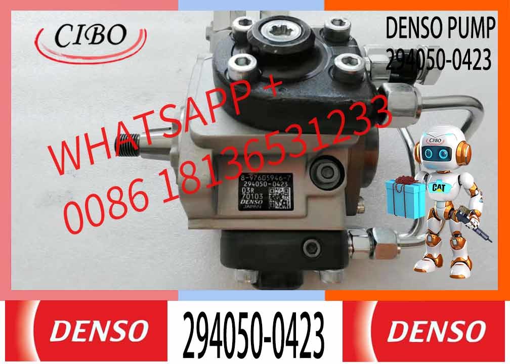 HP4 high pressure common rail fuel injection pump 294050-0420 294050-0423 8-97605946-7 PUMP FOR 6HK1 7.8L ENGINE