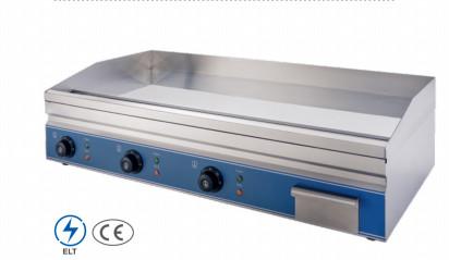 Temperature Electric Griddle Silver Restaurant Cooking Equipment 220-240v 50hz