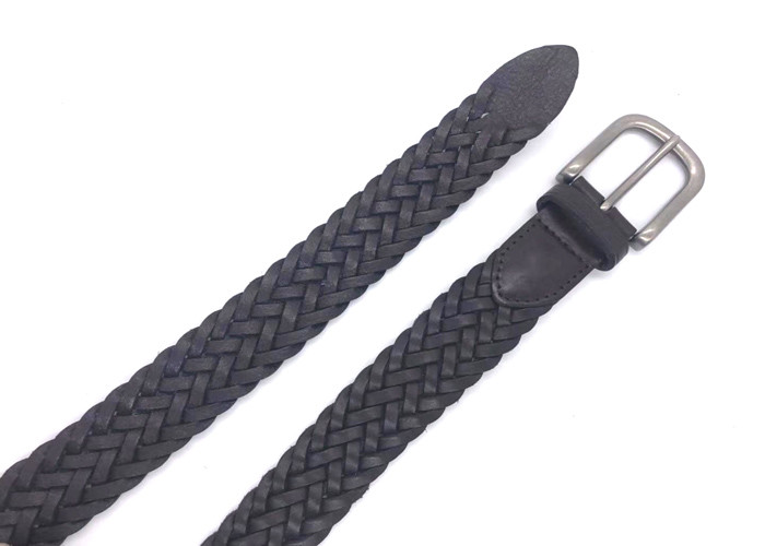 Durable Mens Casual Leather Belt With Zinc Alloy Buckle Material