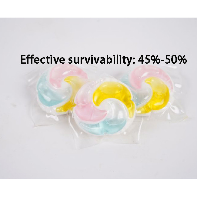 Three In One Stain Removal Biodegradable Laundry Pods Sterilization And Fragranceretaining
