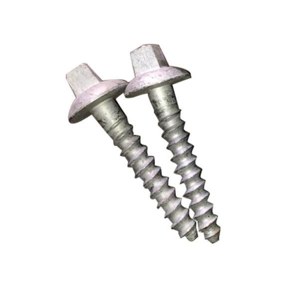 Building Self Drilling Dacromet Concrete Screw Bolt Anchor Heavy Duty Hex Head