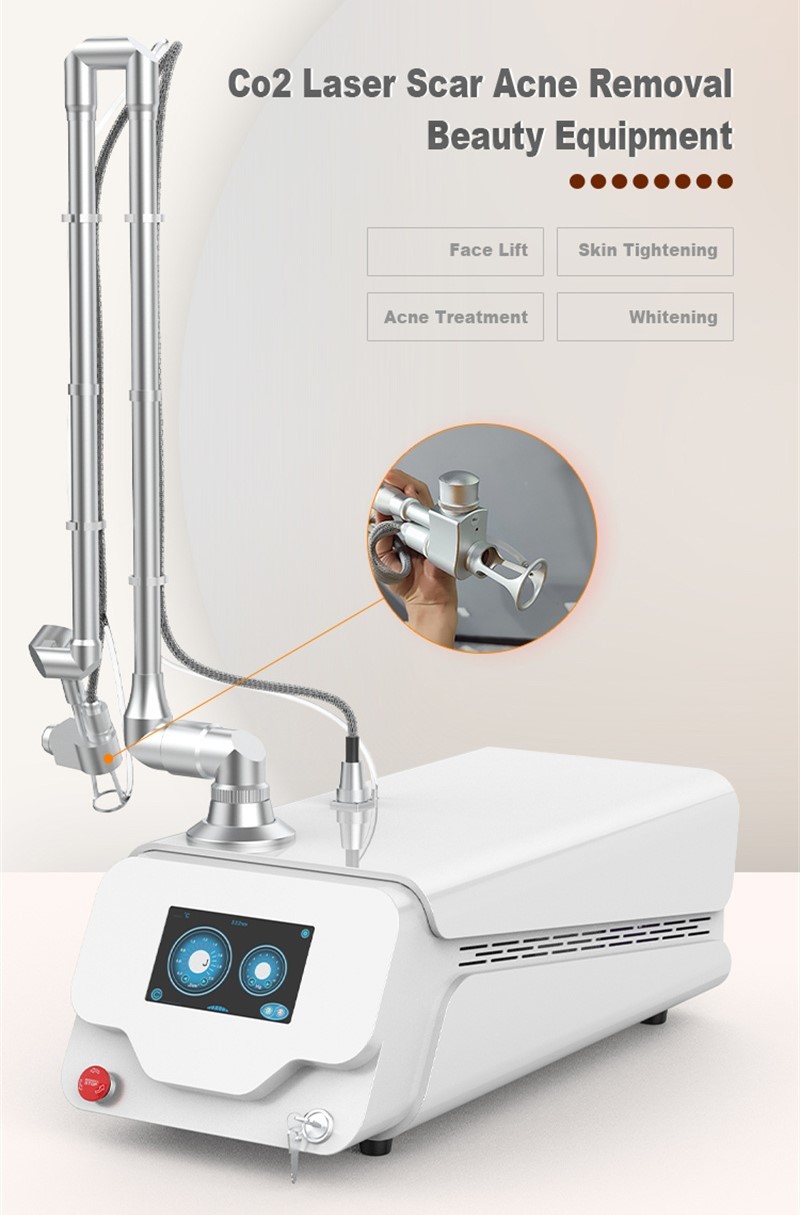 Portable 10600nm Fractional Co2 Laser Machine Scar Acne Removal Beauty