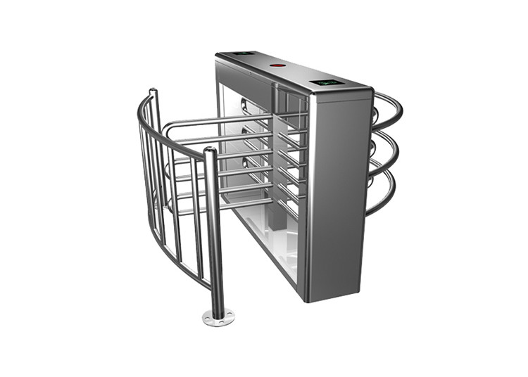 120 Degree Rotor 30W 30person/min Waist Height Turnstile 0.2S