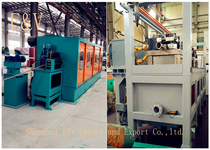 Large 8 pass copper alloy cold rolling machine 16mm - 8mm 200kw