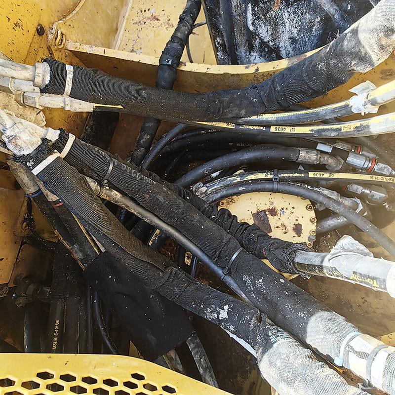 Used Caterpillar 307.5 Crawler Excavator 0.3m³ Bucket Capacity 7.5ton Weight Original Version