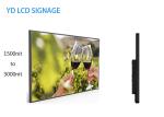Outdoor Billboard LCD Digital Signage , Transparent LCD Screen Display USB