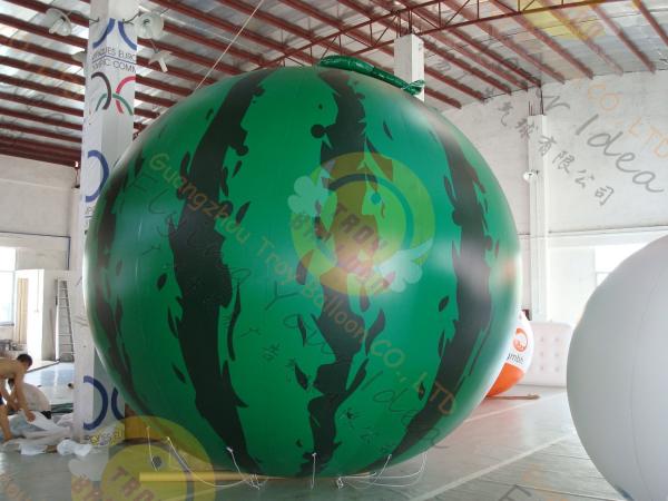 customized Inflatable helium fruit product balloon, including 4m Watermelon /