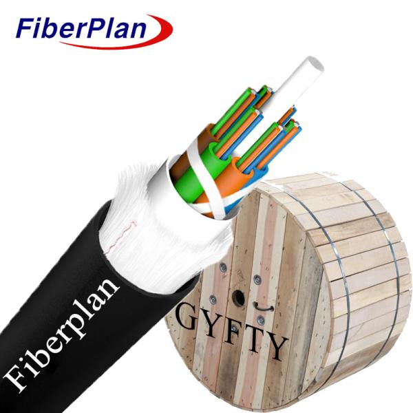 Durable Loose Tube Duct Fiber Optic Cable With Water Blocking Tape For Reliable