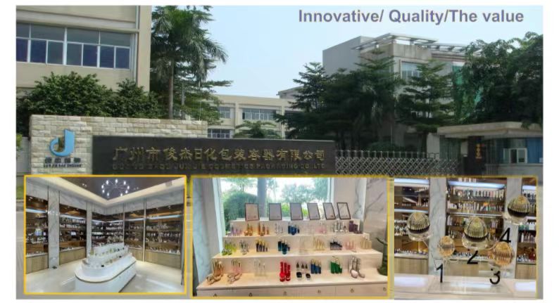Packaging 80G Colorful Custom Jar Cosmetic Container for Skincare from Junjie Packaging