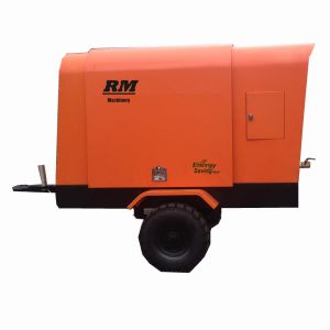 3m3/min 7bar Diesel Screw Portable Air Compressor Portable Diesel Engine Driven