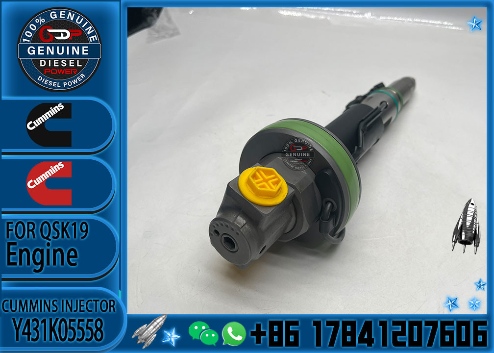 Brand New Diesel High Pressure Common Rail Fuel Injector Y431K05558 Y431K05417 4964170 4964171 2867149 For QSK19 Diesel Engine