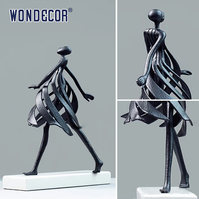A Small Abstract Metal Art Leisure Beautiful Bronze Sculpture