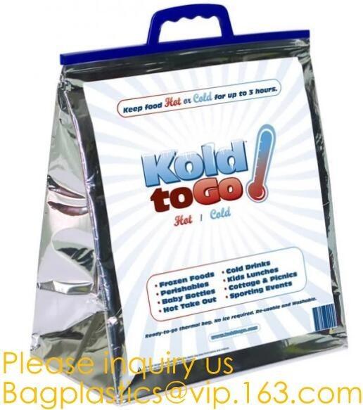Packing Customized Insulated Aluminium Foil Cooler Bag Thermal Bag,China