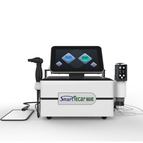 Quality 3 In 1 Ems Shock Wave Therapy Equipment For Pain Relief Cet Ret Rf Machine for sale