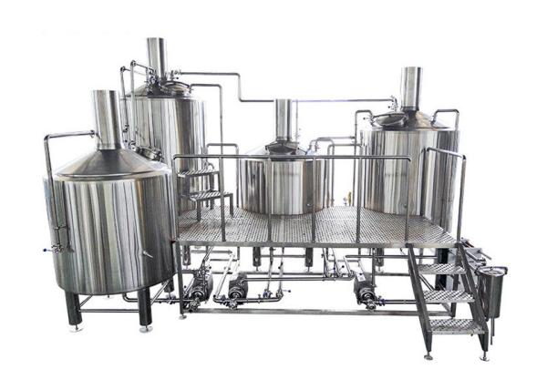 Electric Brewing 30BBL Large Brewing Equipment Mirror Polishing 316 Stainless