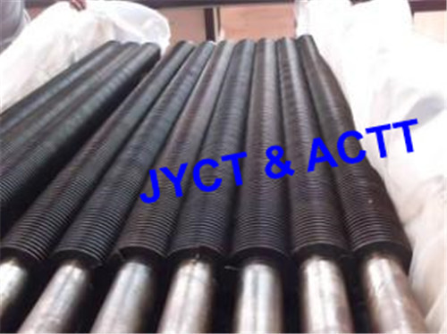 SA106GrB Metal Welded Helical Fin Tube for Air Cooler / Boiler Economizer