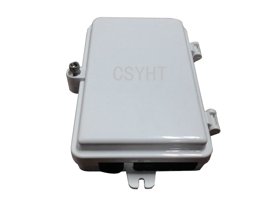 4 Fibers Fiber Optic Terminal Box Outdoor Wall Mounted OEM FDB box with 4 SC adapters