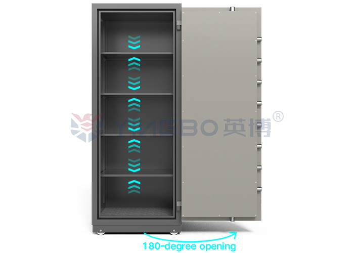 H1580mm Anti-Fire Safe Box Large Size Home Safe Multiple Fire Prevention Design