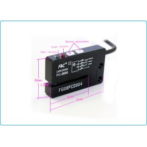 Button type 12V Infrared Optical Label Sensor Universal Adhesive Label Detection