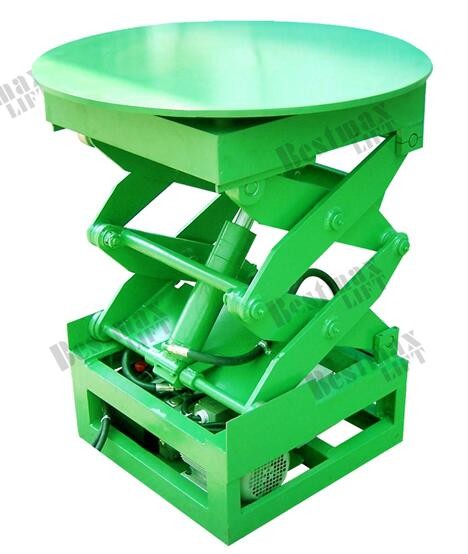5 Tons Hydraulic Stationary Scissor Lift Platform Fixed Scissor Lift Table For Cargo