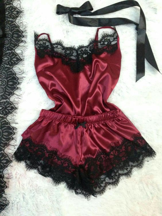 Women Fashion Sexy Lingerie Set Women'S Nightwear Cute Shorts And Top Sexy Pijama