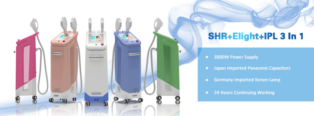 latest popular hair removal three in one machine elight shr ipl