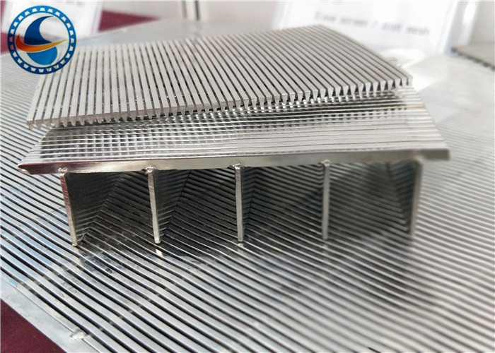 Stainless Steel Arc Wedge Wire Screen Panels For Mining Machinery