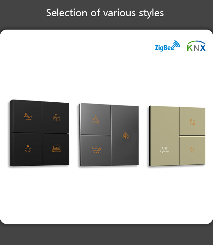 Smart Home / Villa / Hotel Tuya Zigbee Switch Scene Control Switch