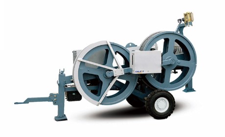 OPGW Cable 21mm Cummins Engine 1x50kn Hydraulic Tensioner Equipment