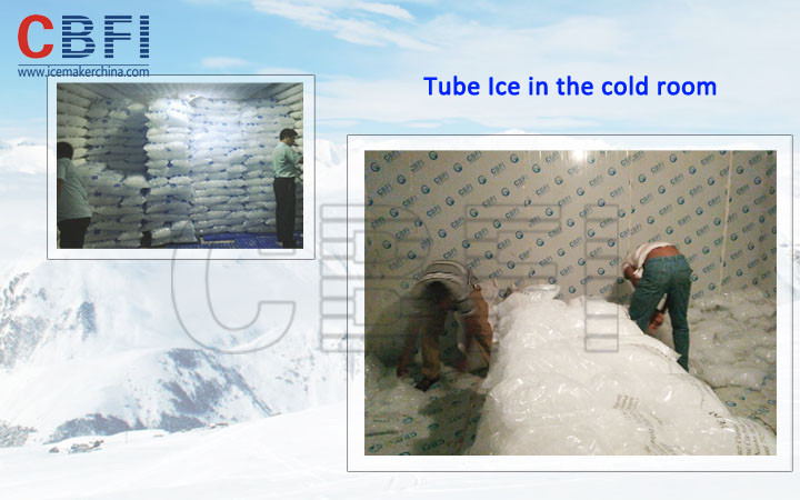1 Year Warranty Ice Tube Maker Machine With German Compressor / Control System