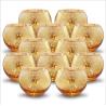 Buy cheap Speckled gold Round Mercury Glass Votive Candle Holders from wholesalers