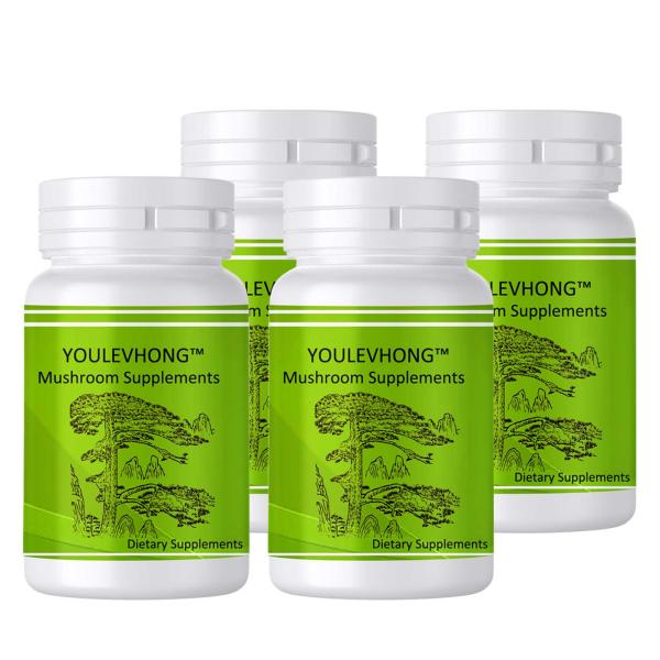 Non-GMO United States Made Shiitake Mushroom Supplements 60 Capsules for Immune