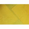 Buy cheap 210GSM Soft 100% Polyester Embossed Pattern Micro Velvet Fabric - Yellow from wholesalers