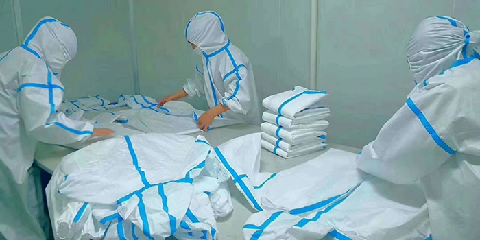 Microporous Safety Disposable Protective Coveralls / Isolation Suit CE FDA Approved