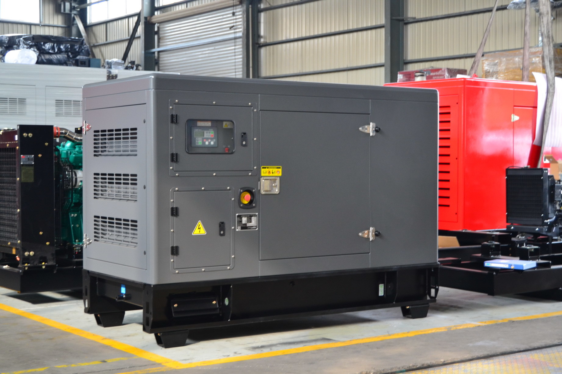 Perkins Low Noise Portable Diesel Generator 220v 25 Kw 3 Phase Generator 404D-22TG