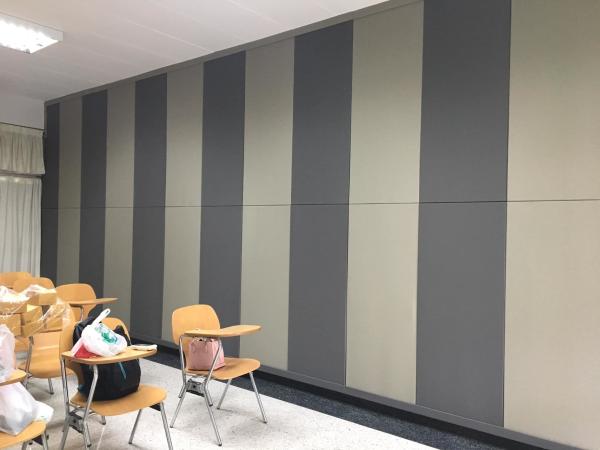 Meeting Room Fabric Wrapped Acoustic Panel Fiberglass Board Sound Absorbing