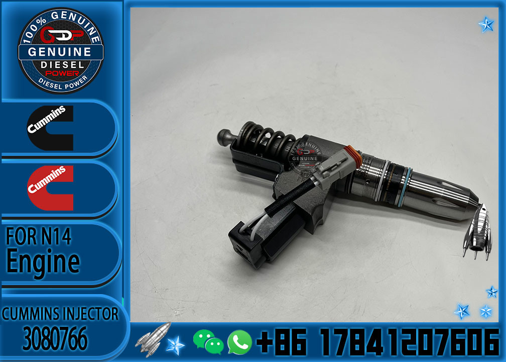High Quality New Diesel Engine Injector QSNT 3080766 Parts Manufacturing Plants and Retail Industries