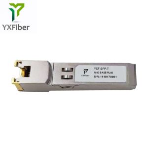  Copper Port 100m RJ45 Optical Fiber SFP Transceiver Module Manufactures