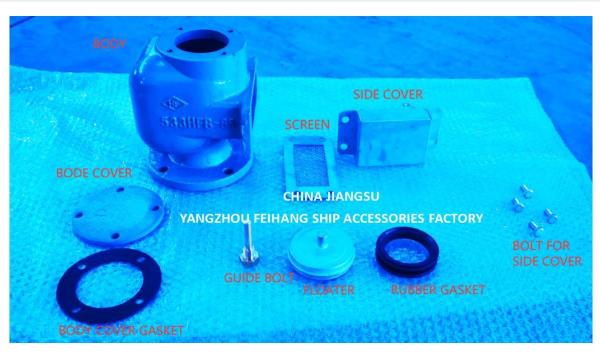 BILGE WATER TANK AIR VENTHEAD NO.533HFB-65A AIR PIPE HEAD WITH SUS 316L FLOATING