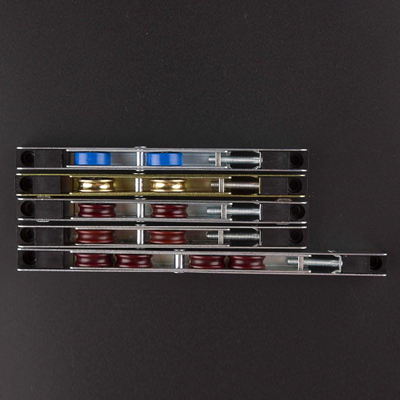 18mm Height Iron External Frame Nylon Bearing UPVC Sliding Door Window Strip Pulley