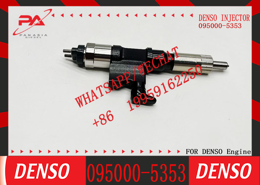 High Quality Common Rail Fuel Injector 095000-5353 095000-6372 095000-6382 095000-6392 095000-8901 8-97601156-4