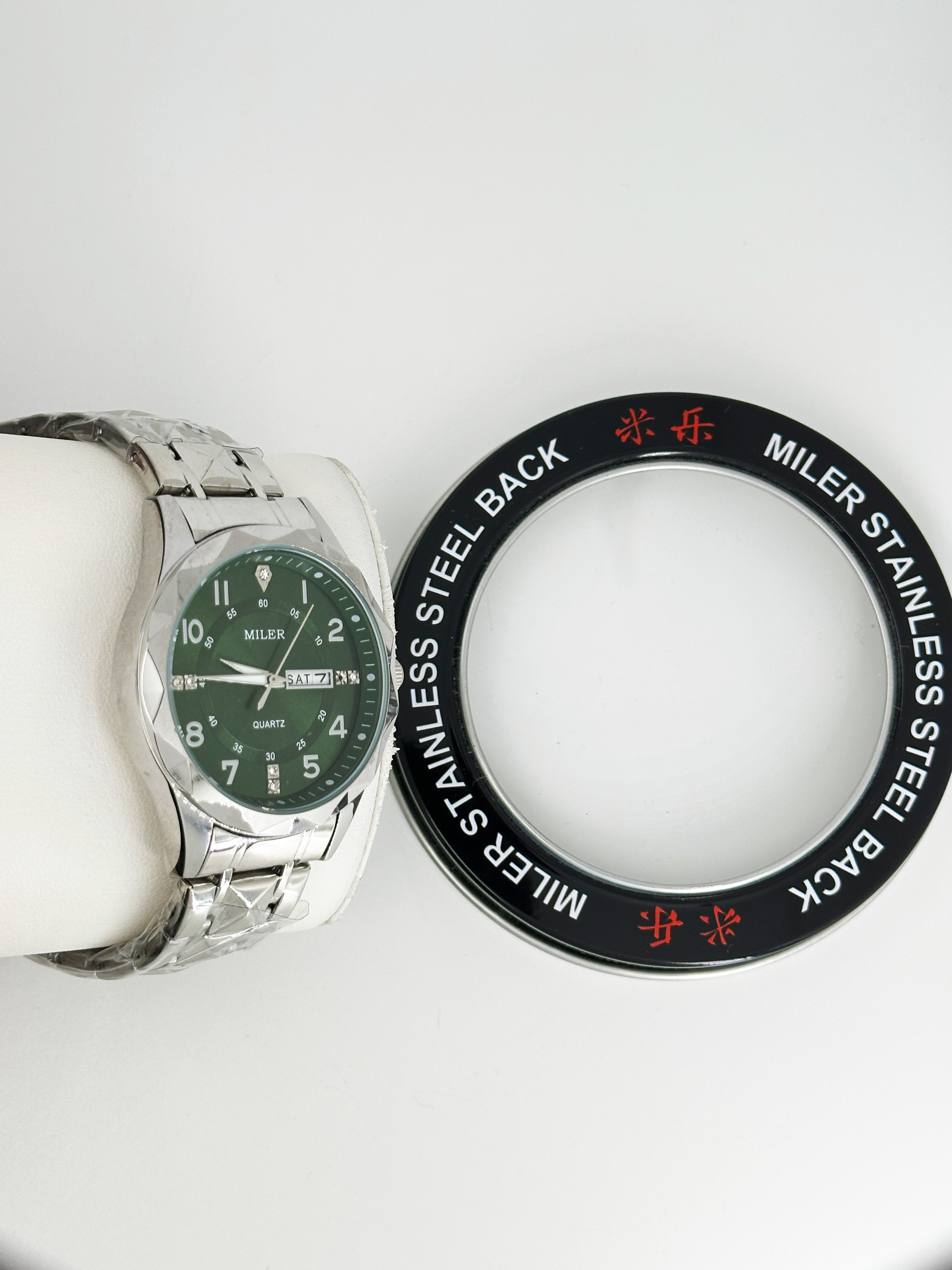 New Fashion ML1003 Business Men Watch Quartz Sports Waterproof Watches Luminous Chronograph Man Stainless Steel Watches