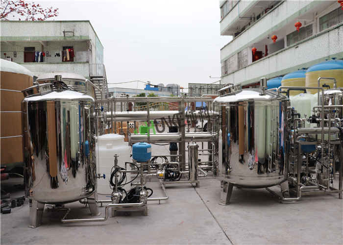 380V Deionized Water System RO Plant With Stainless Steel 304 Tank