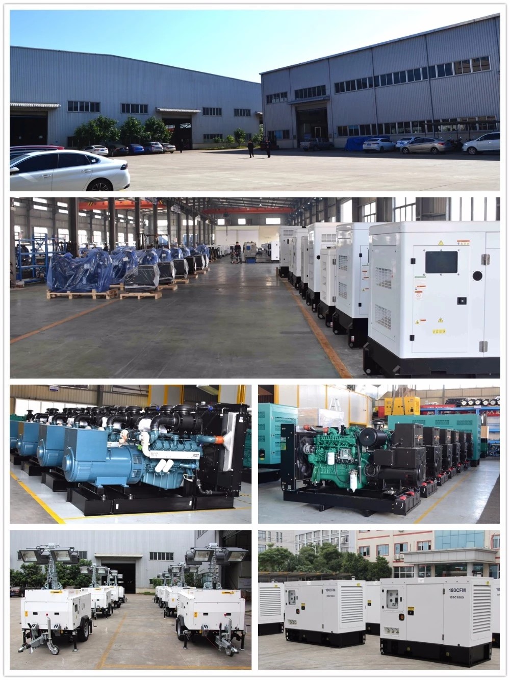 Compact Heavy Duty Diesel Generator Set with Weichai engine 230V 400V 800kw