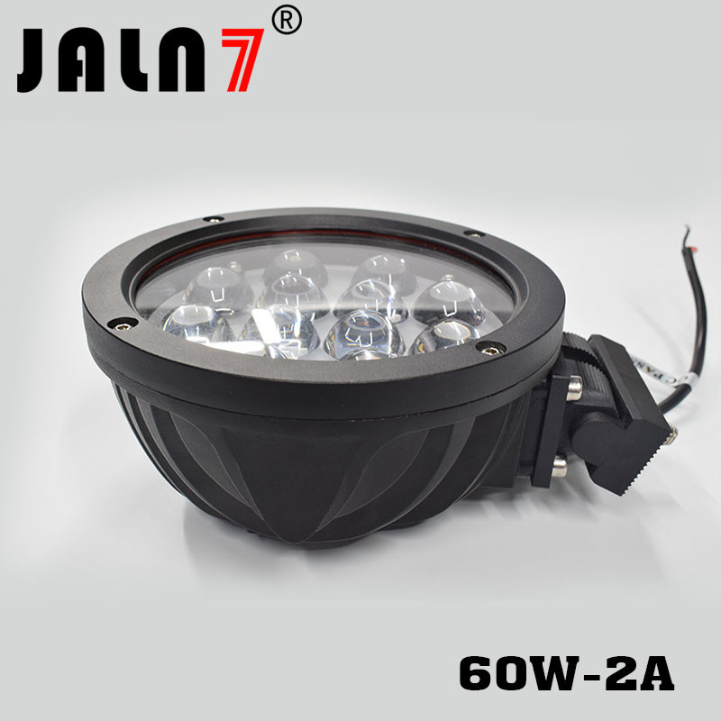 Led Work Light JALN7 60W Car Driving Lights Fog Light Off Road Lamp Car Boat Truck SUV JEEP ATV Led Light