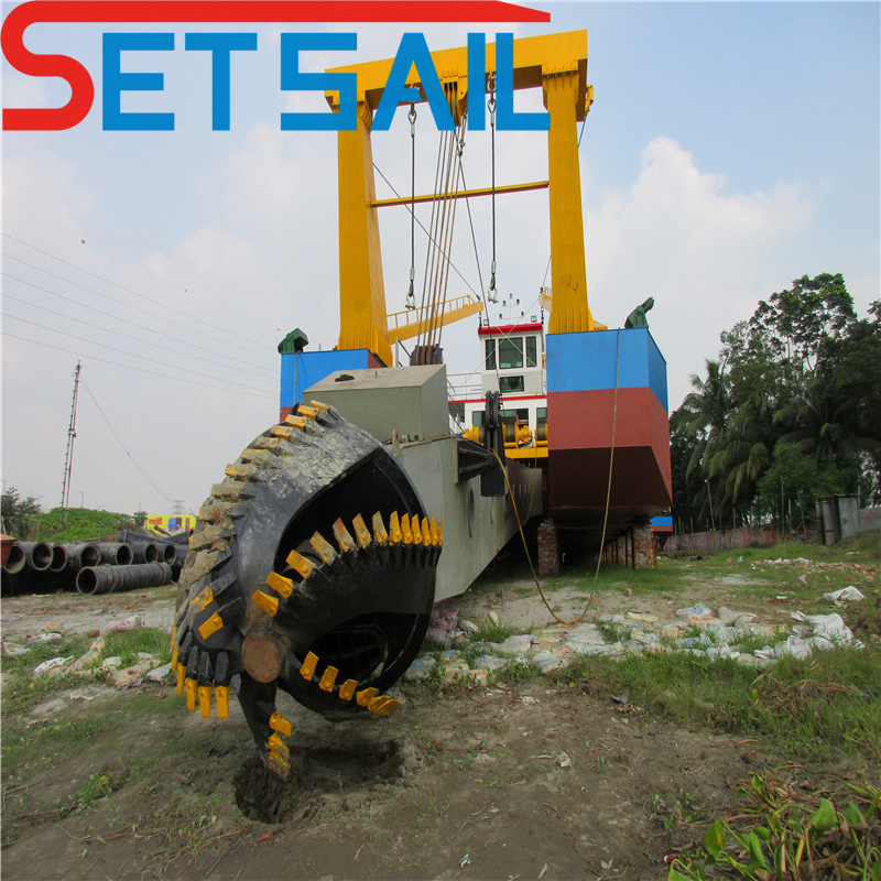 Hydraulic Canal Ports Dredging Machine Lakes Dams Cutter Suction Dredger