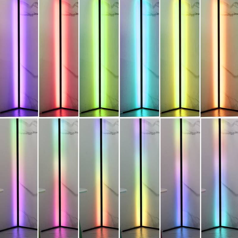 Drop Shipping Modern Nordic Luxury Tripod Corner Metal Floor Lamp For Bedroom Living Room Hotel