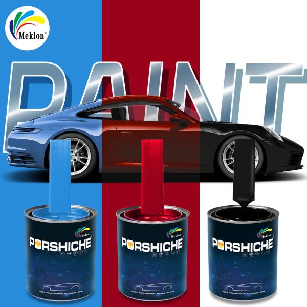 Superior Adhesion 1K Blue Basecoat Mirror Effect Car Coating Paint Automotive